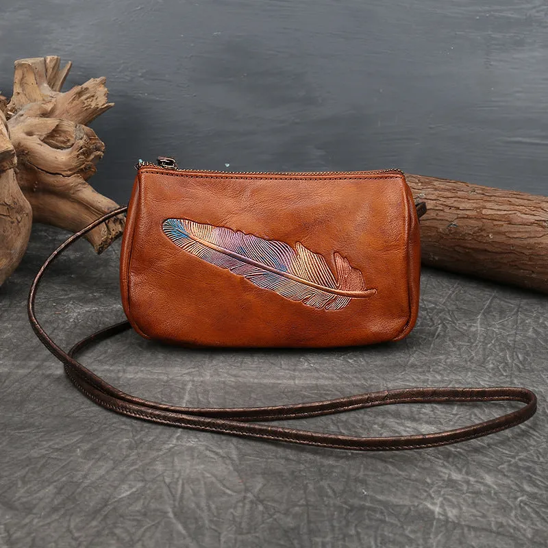 Vintage Handmade Women Leather Samll Bag 9059