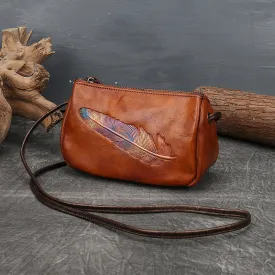 Vintage Handmade Women Leather Samll Bag 9059