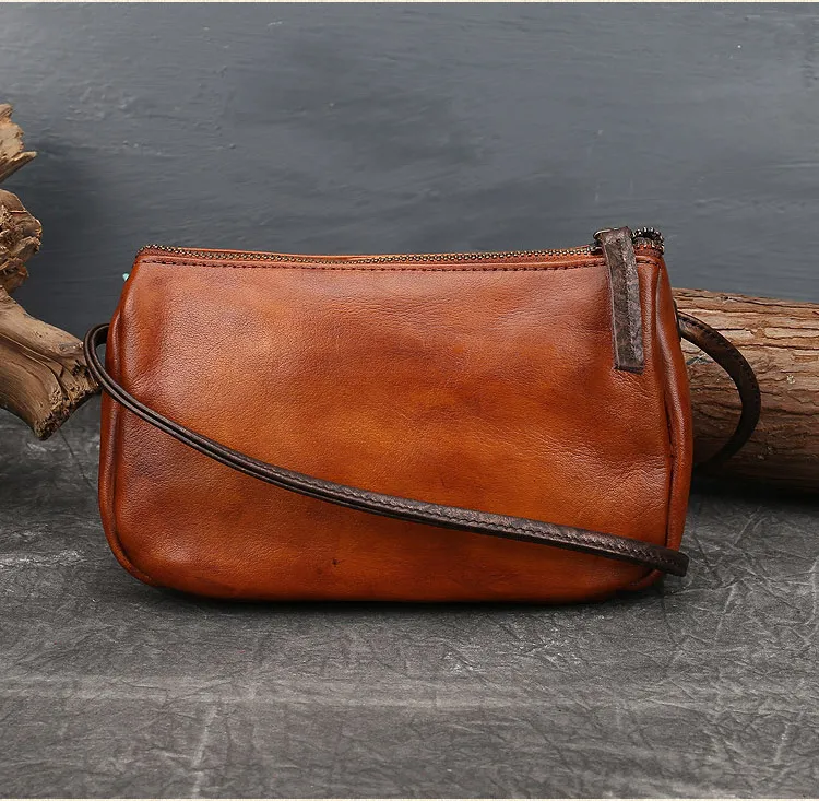 Vintage Handmade Women Leather Samll Bag 9059