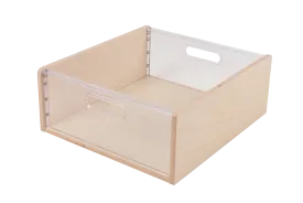 Wooden Acrylic Drawer