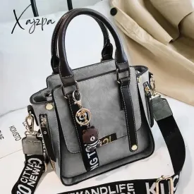 Xajzpa - Women Girl Bag Fashion Handbag Lady Women's Shoulder Bag Crossbody Bags For Girl Messenger Bags High Quality Leather