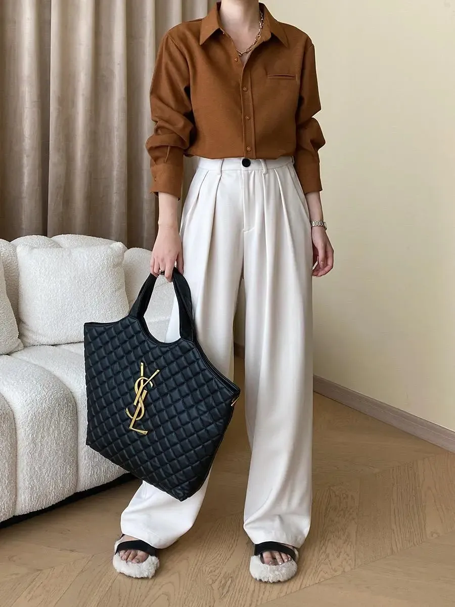 YSL Saint Laurent Icare Maxi for Shopping, Beach, and Everyday Fashion 4486